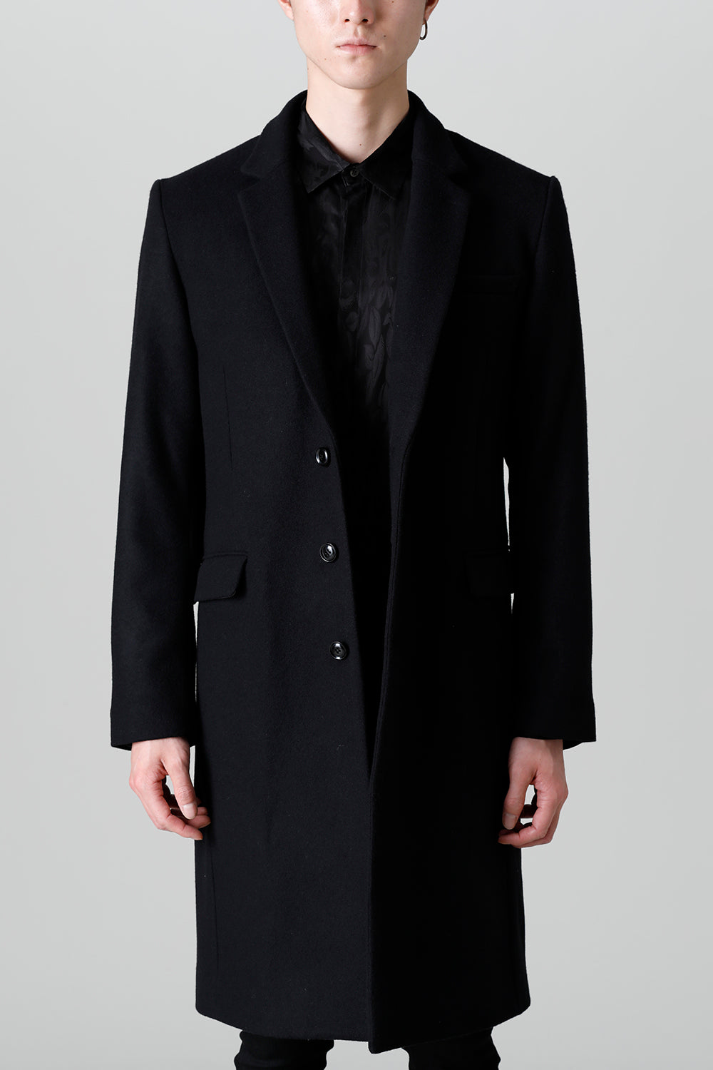 Superior Melton Chesterfield Coat