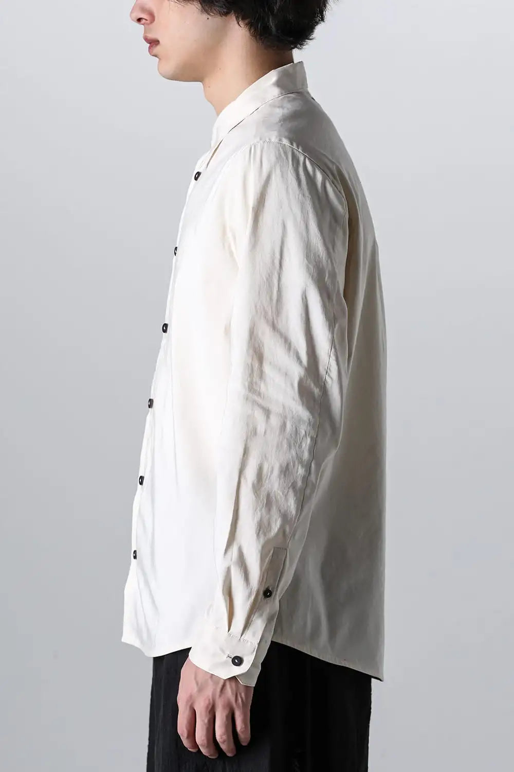 24SS-S1-SC : Yokeless Shirt Silk Cotton