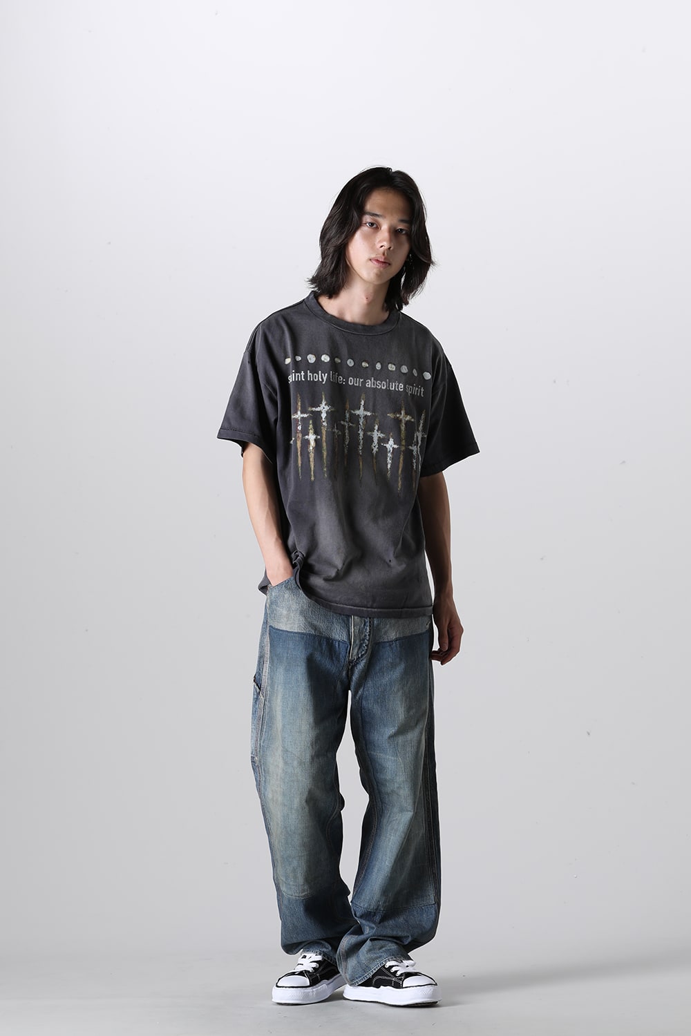 FORSOMEONE × ©SAINT M×××××× GOD Short sleeve T-shirt