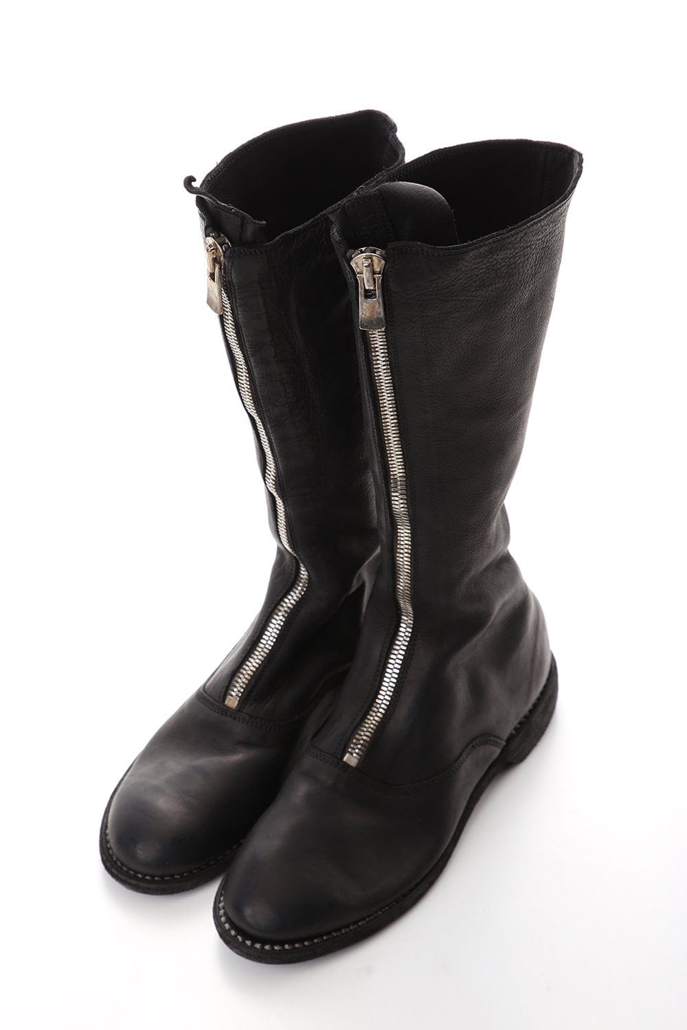 410 - Long Front Zip Army Boots