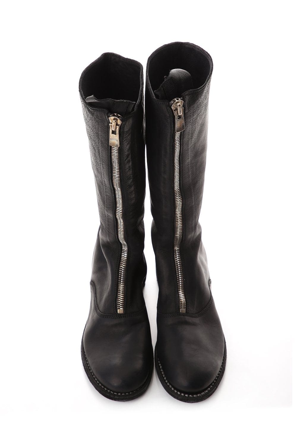 410 - Long Front Zip Army Boots