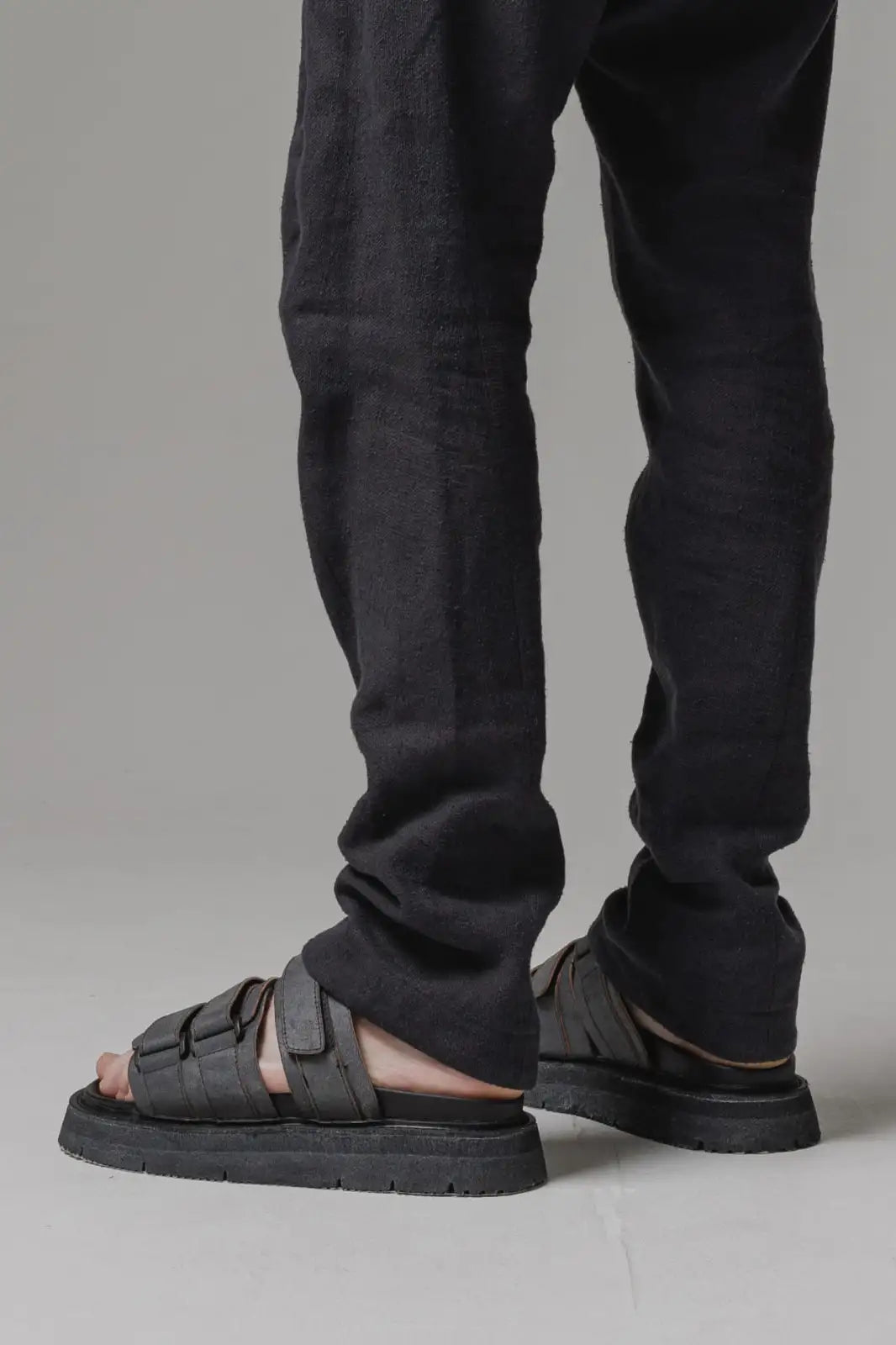 Sandals calf leather Blue Reverse