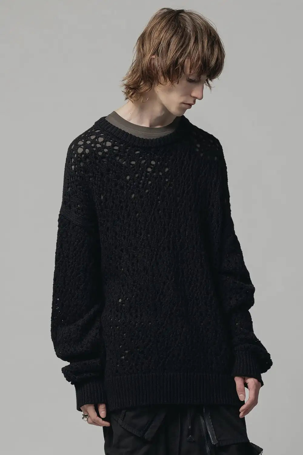 Mesh Knit Sweater