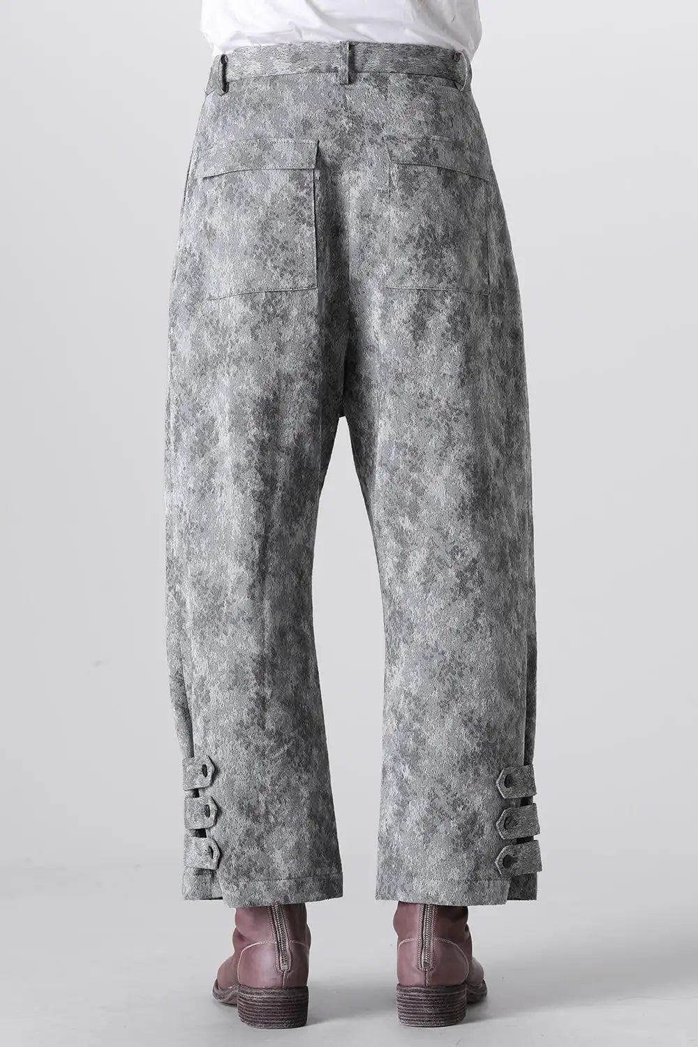 Pre-dyed Jacquard Pants
