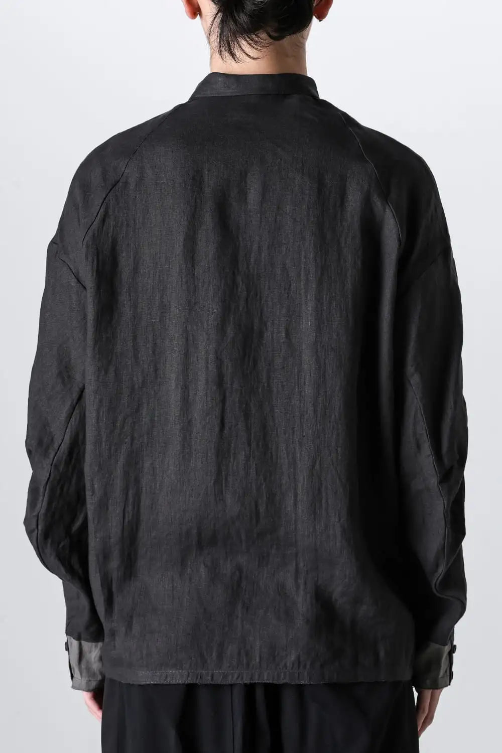 シャツ ルーズフィット ヘンプ Charcoal