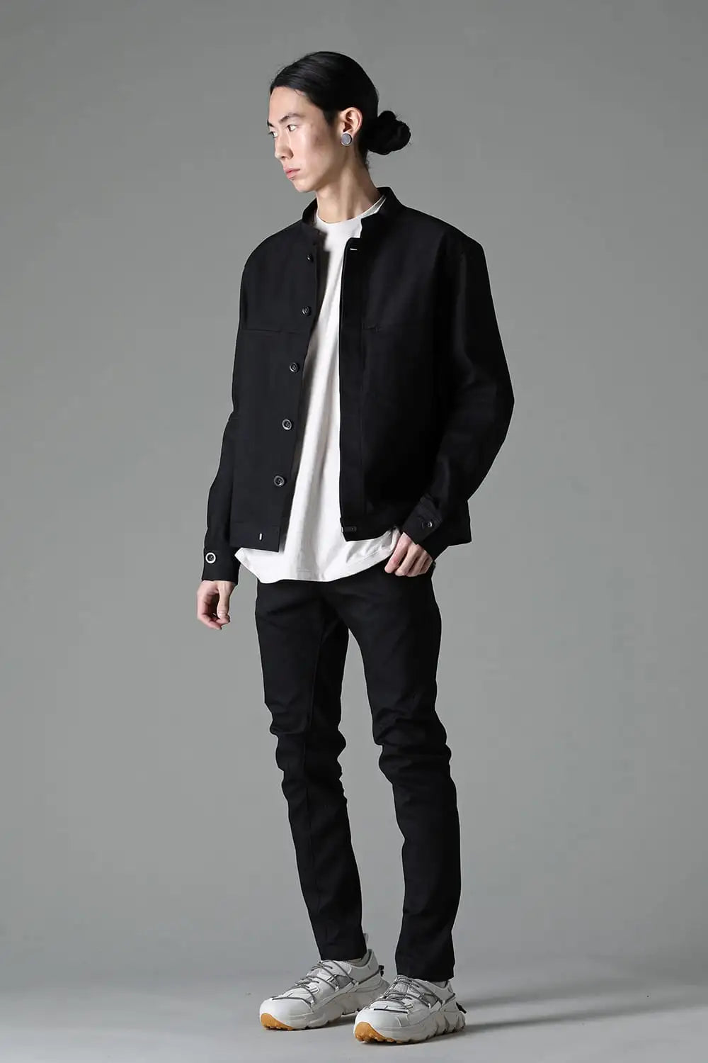 Denim Skinny Pants Black