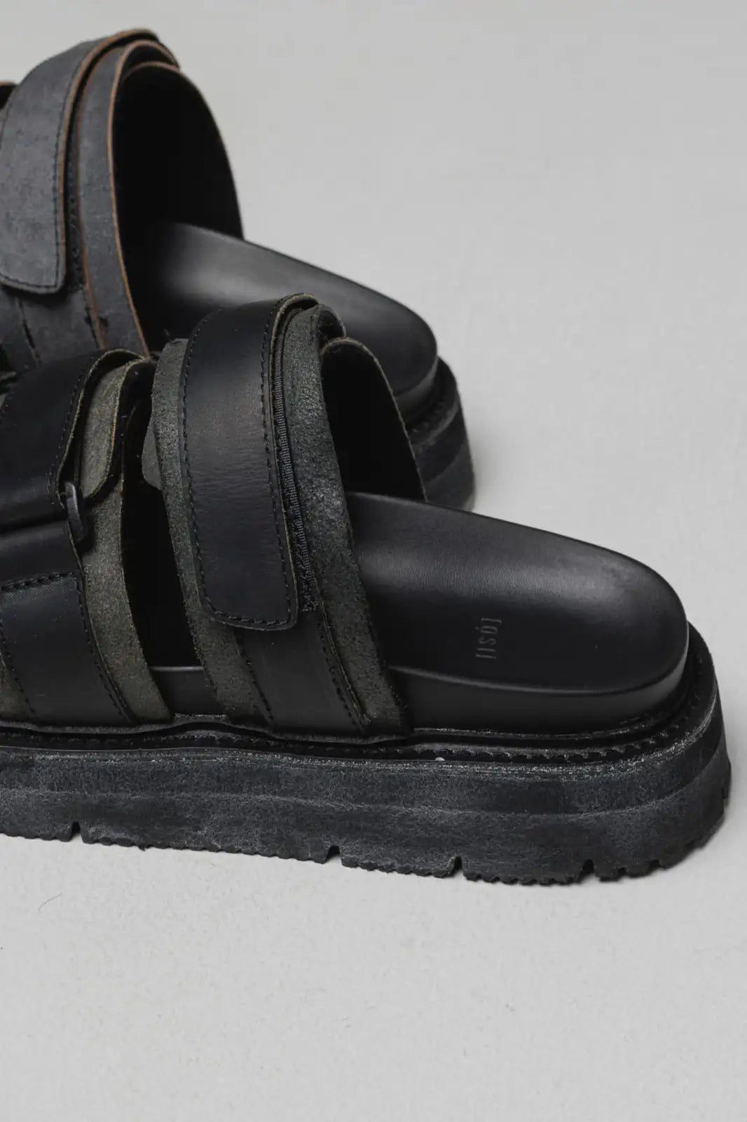 Sandals calf leather Black