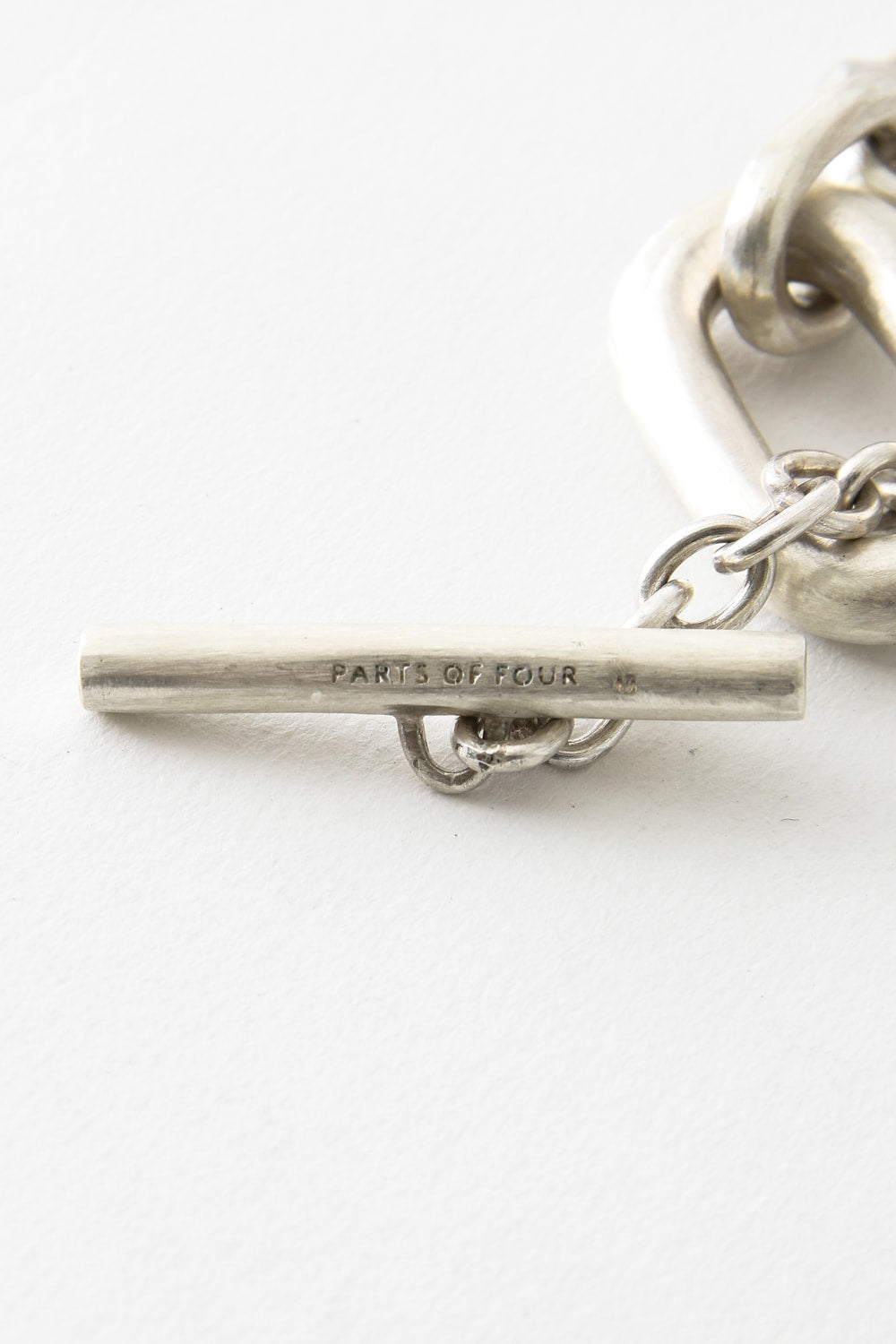 Parts of Four 17-18AW Single Link Toggle Bracelet MA