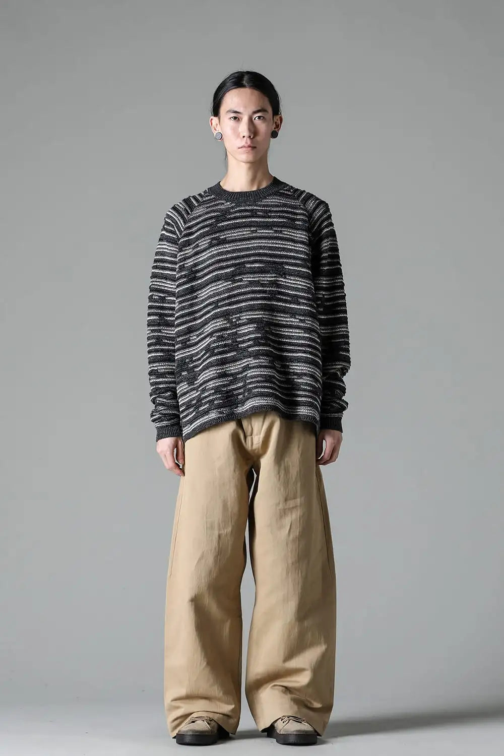 KNIT#64 Linen Cotton Yarn anthracite