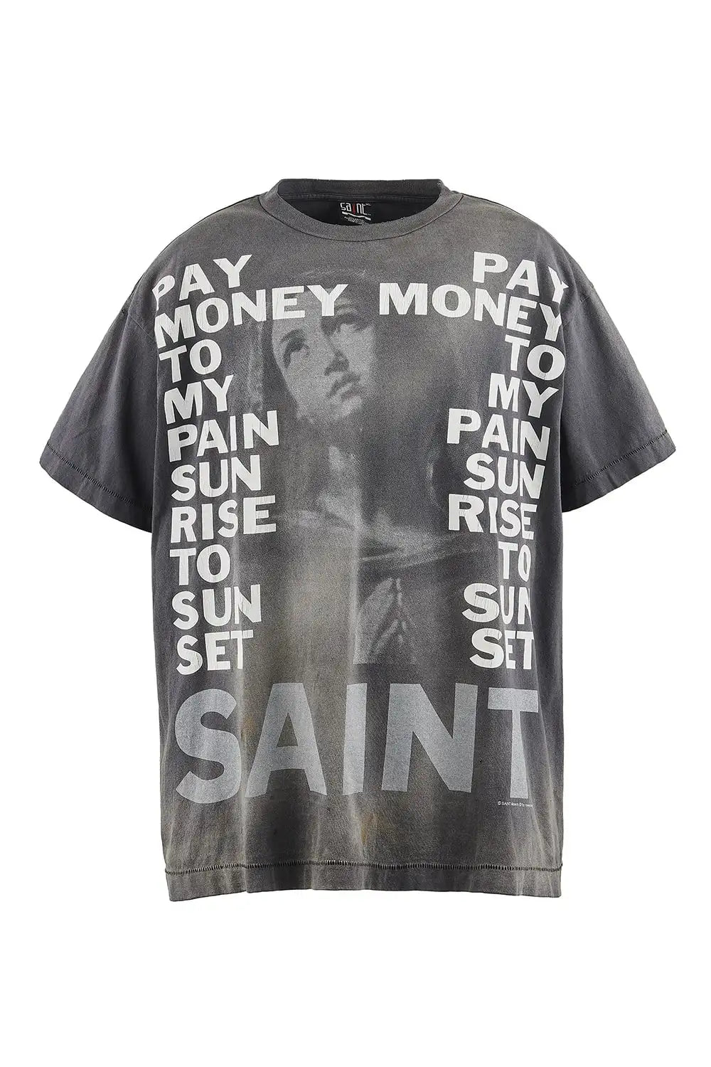Pay money To my Pain × SAINT Mxxxxxx SR TO SS Short sleeve T-shirt