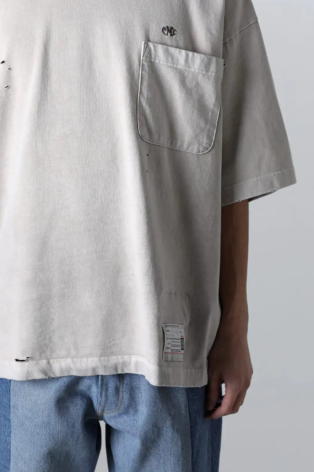 Sunfaded Tee Beige