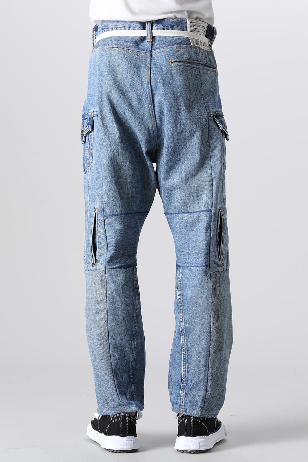 Denim Cargo Pants - M1