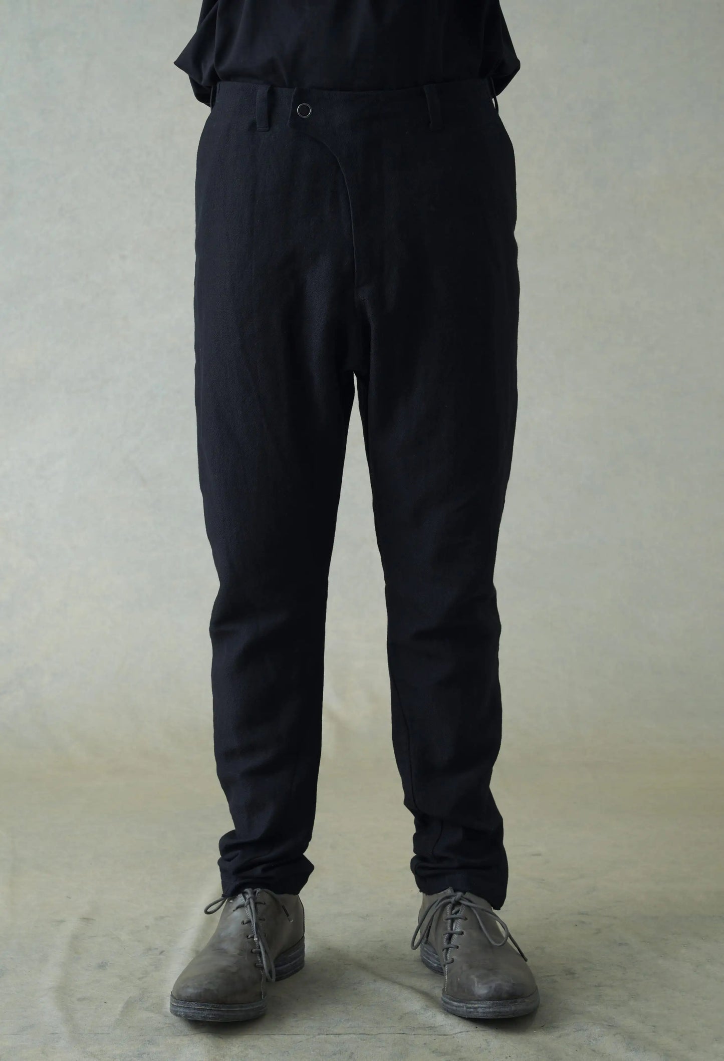 Slim pants wool / linen