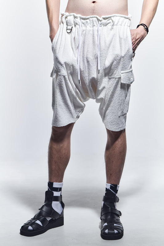 Saruel Half Pants  White