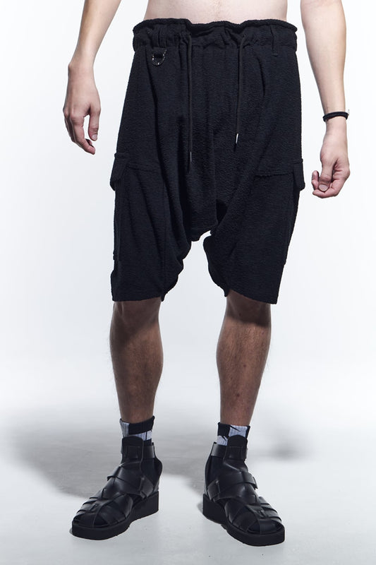 Saruel Half Pants  Black