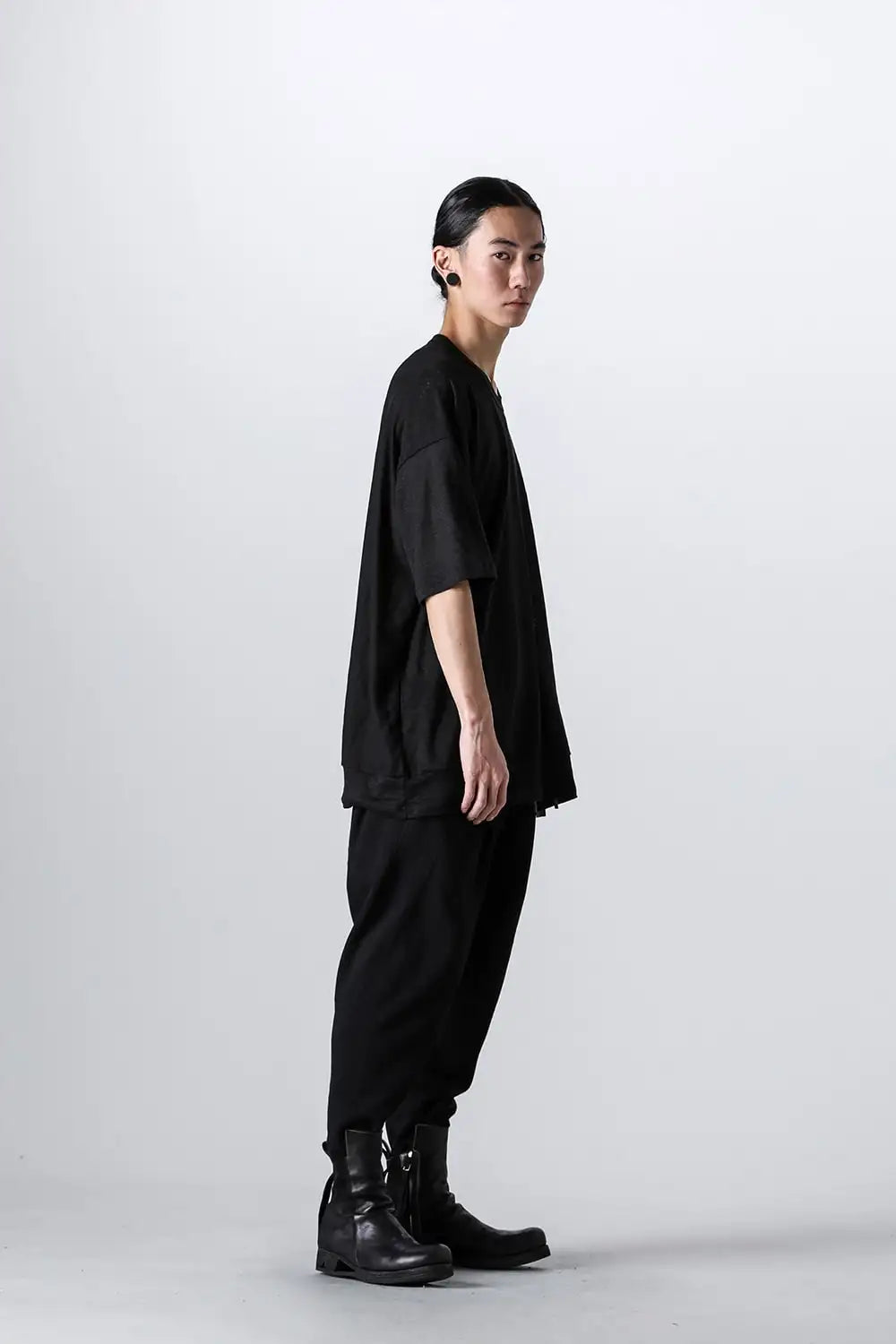 Layered Short Sleeve Reversible T-shirt