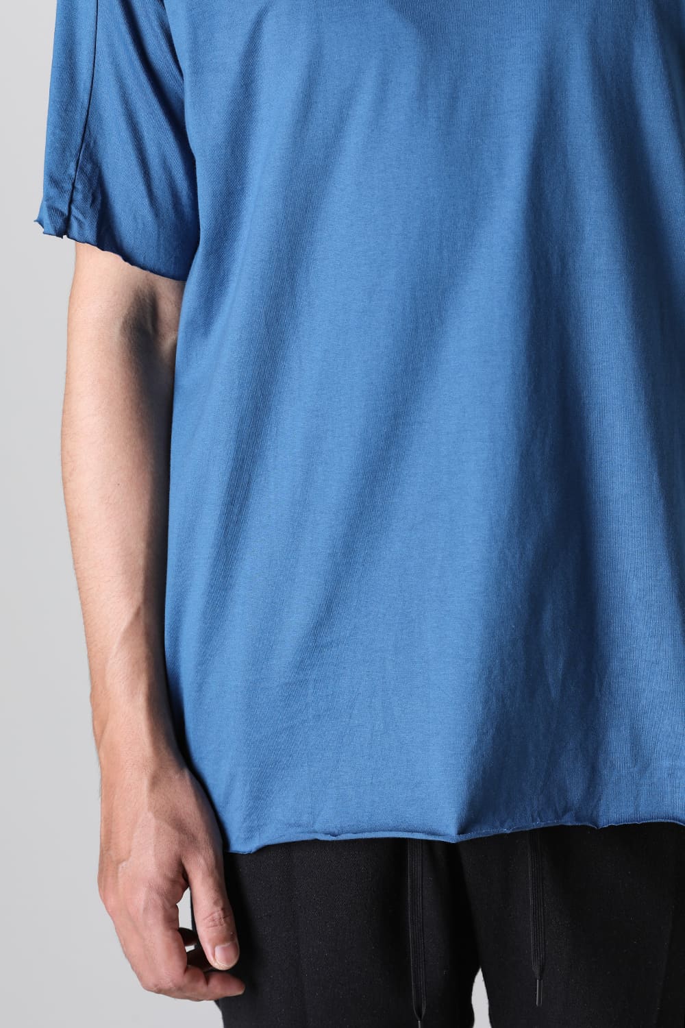 Sea Island cotton Short Sleeve T-shirt Blue