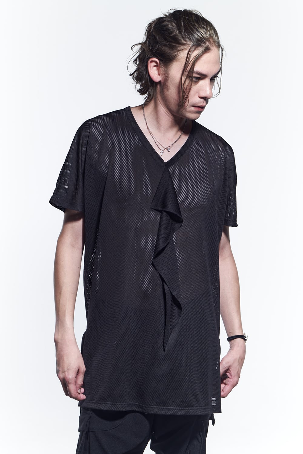 Frill V-Neck T-Shirts