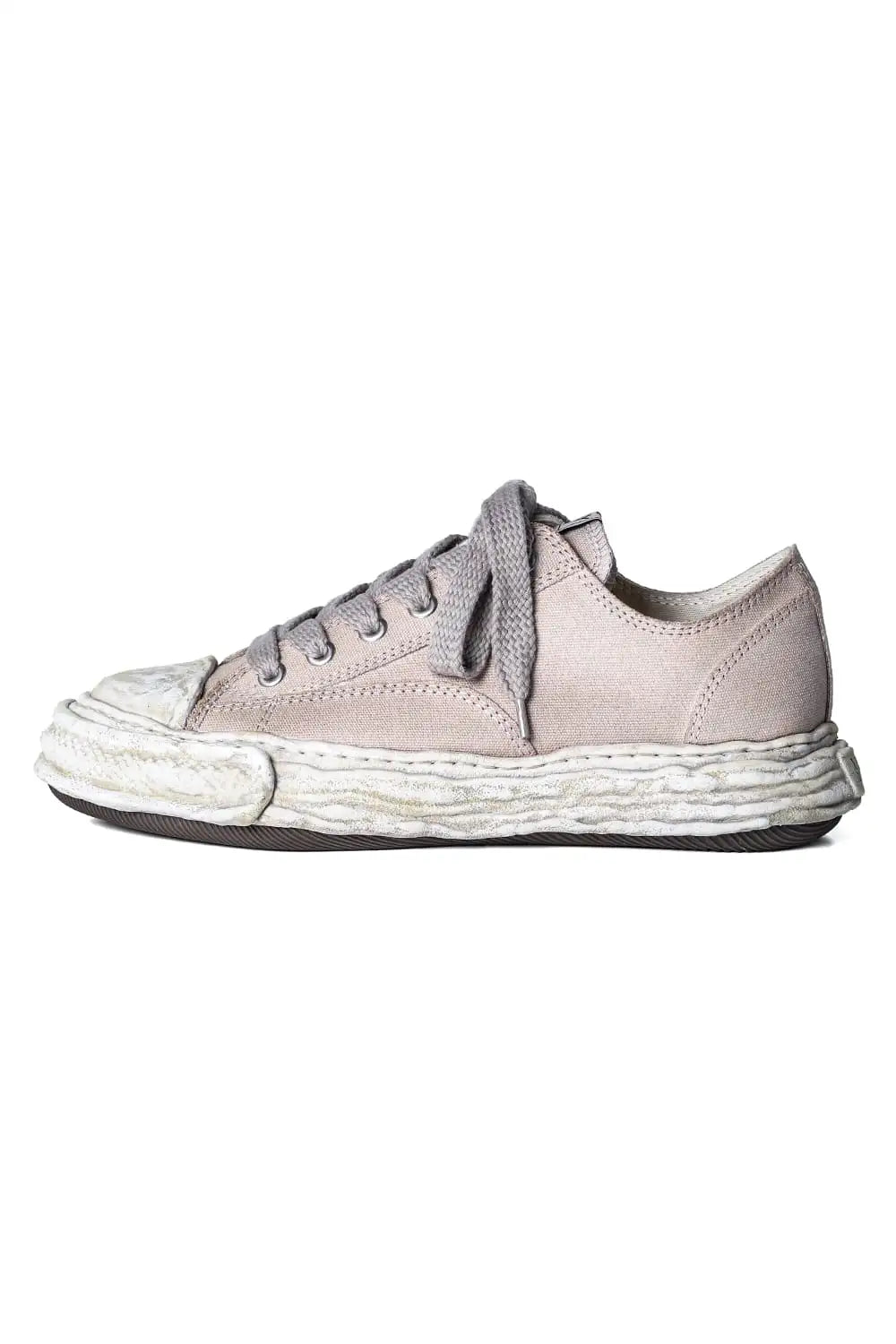 PETERSON 23 canvas garment dye Low-Top sneakers Brown