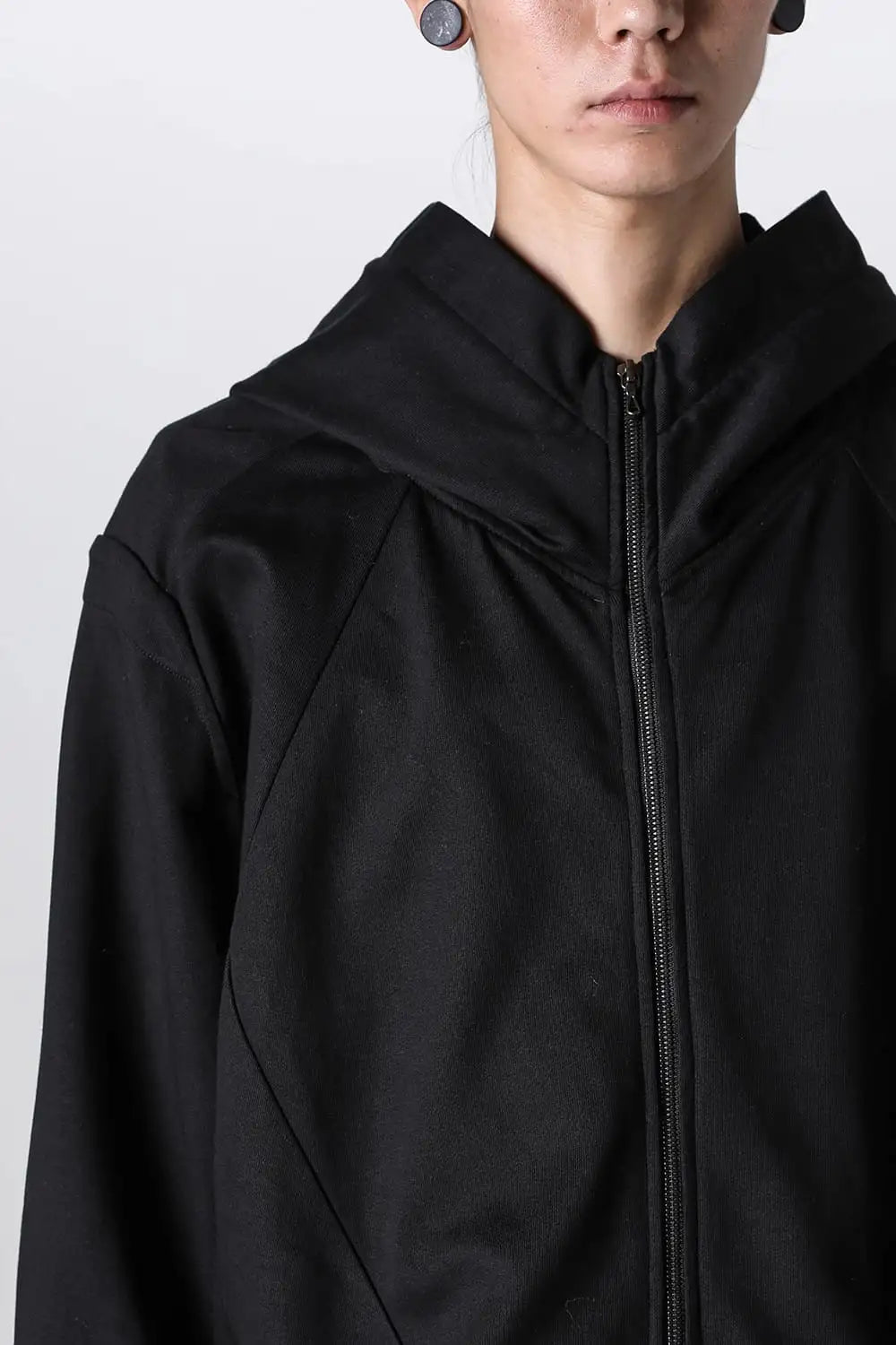 Cotton Sweat Zip Up Hoodie