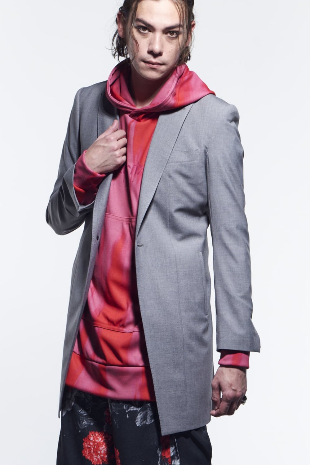 ロングピーク ジャケット グレー