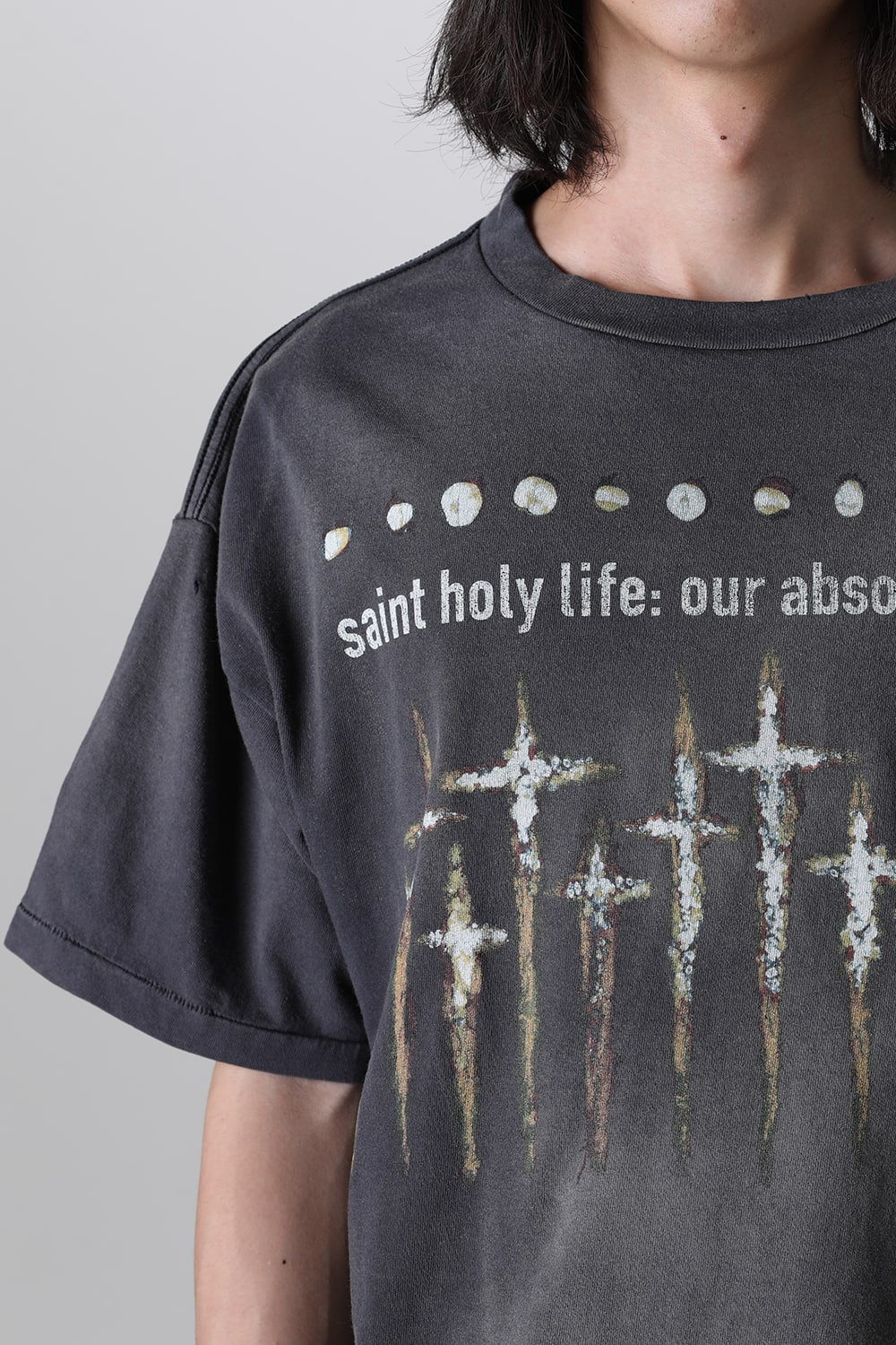 FORSOMEONE × ©SAINT M×××××× GOD Short sleeve T-shirt