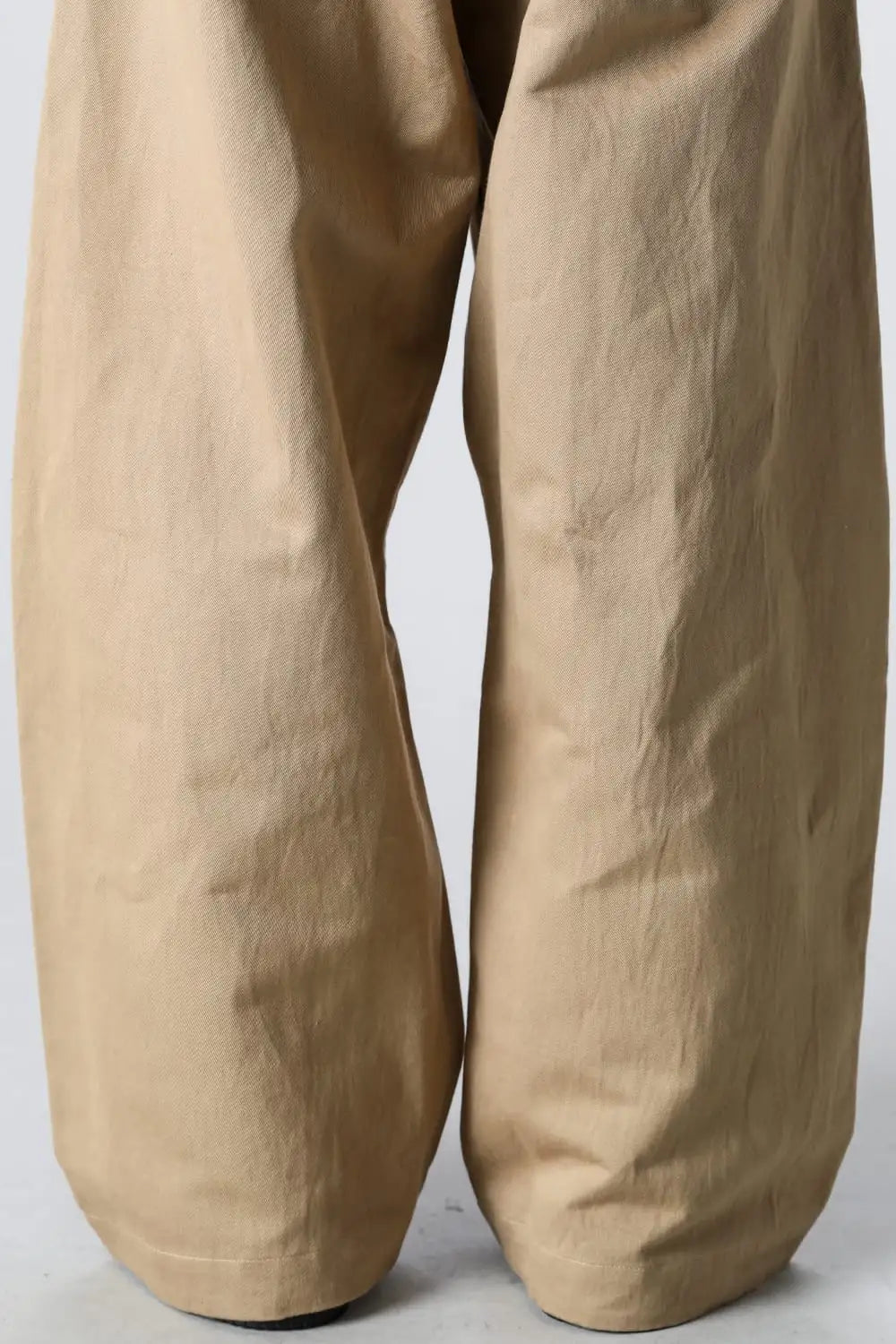 TROUSERS#78 Cotton Washi Twill Gallnut