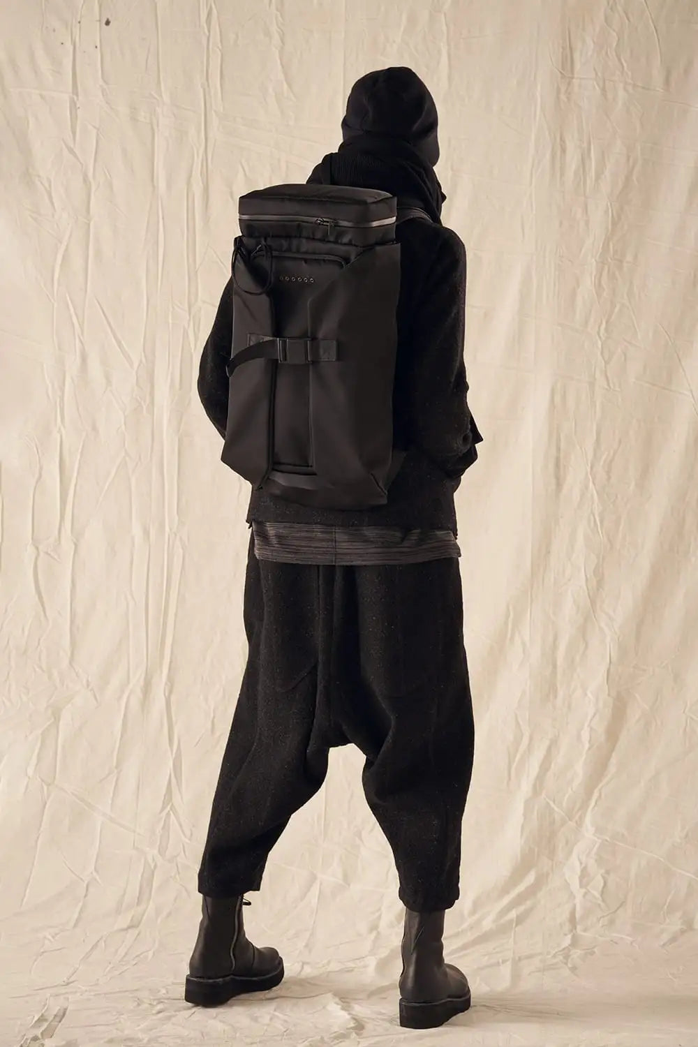 Relaxed pants Shetland wool