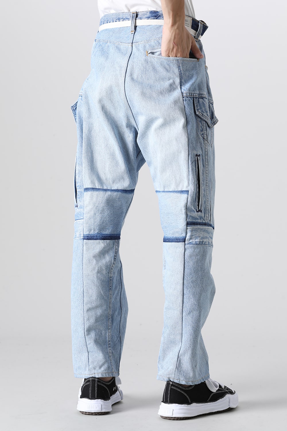 Denim Cargo Pants - M3