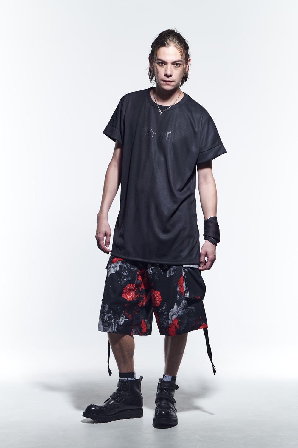 Drop Shoulder T-Shirts Black