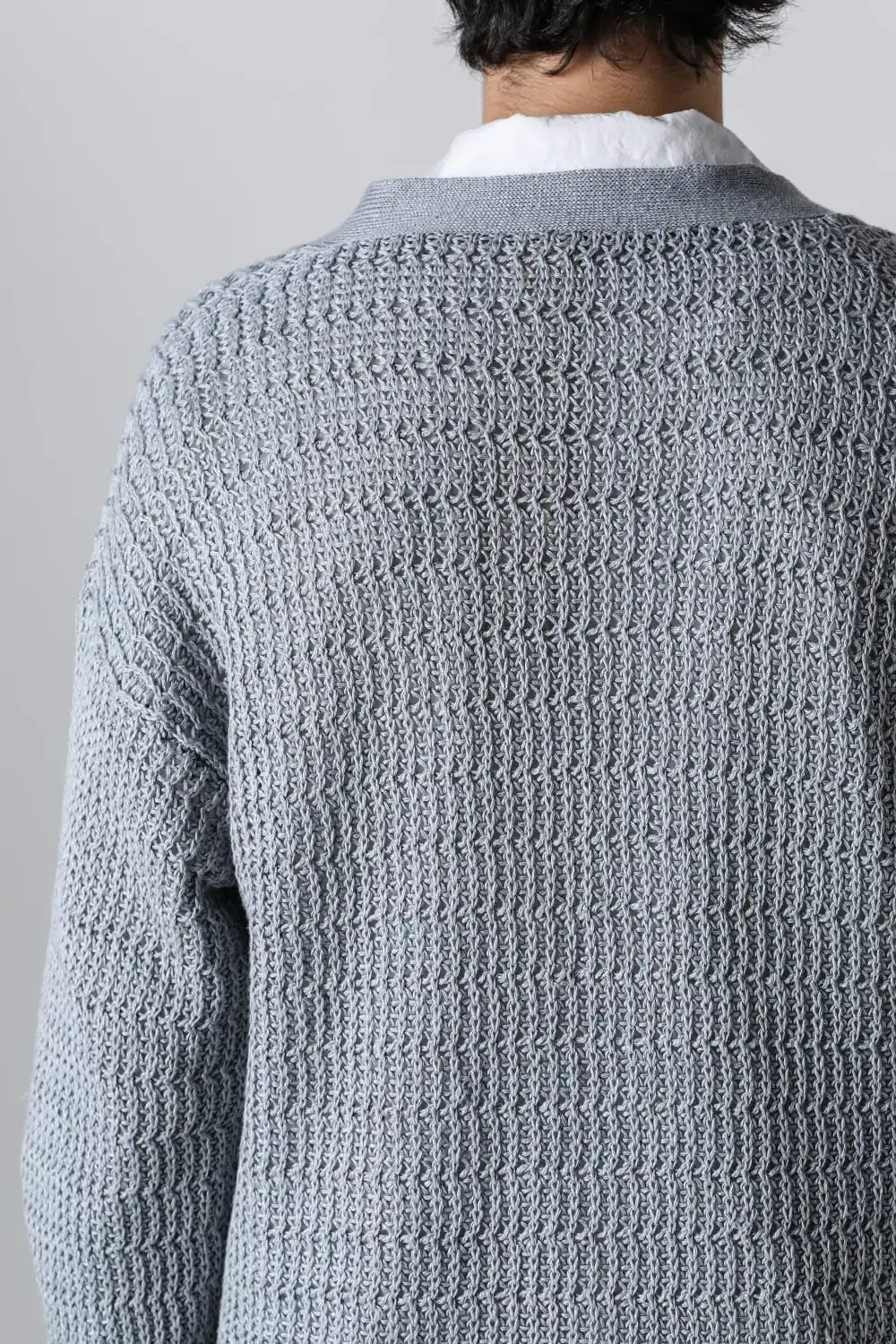 ディバーテッド リブカーディガン