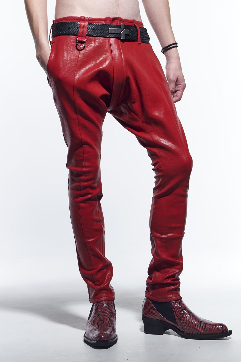 Saruel Curve Bondage Pants