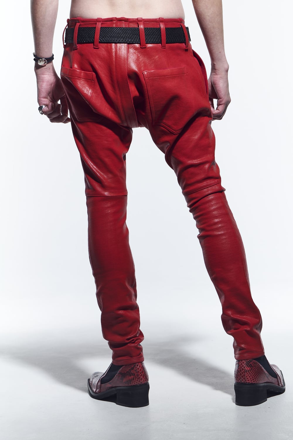 Saruel Curve Bondage Pants