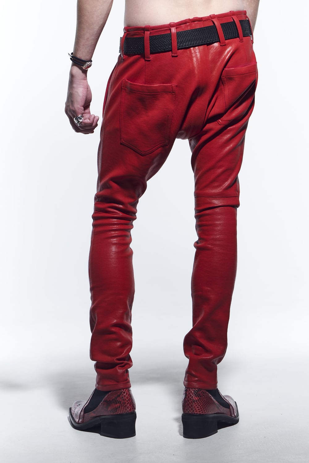 Saruel Curve Bondage Pants