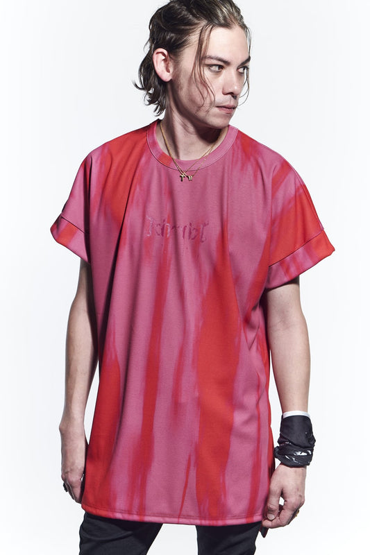 Drop Shoulder T-Shirts Pink