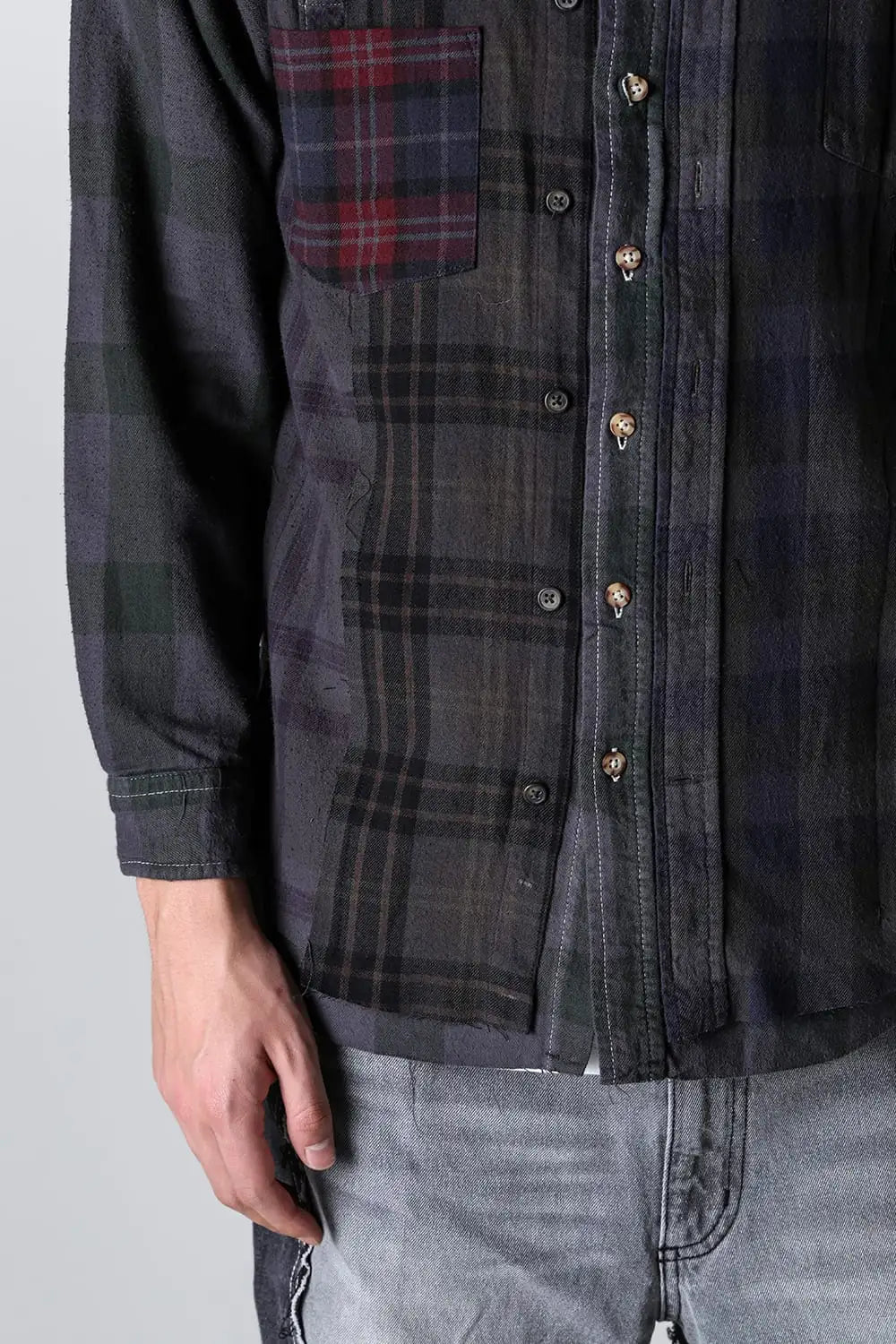 Remake Shirt Black Dye - 02