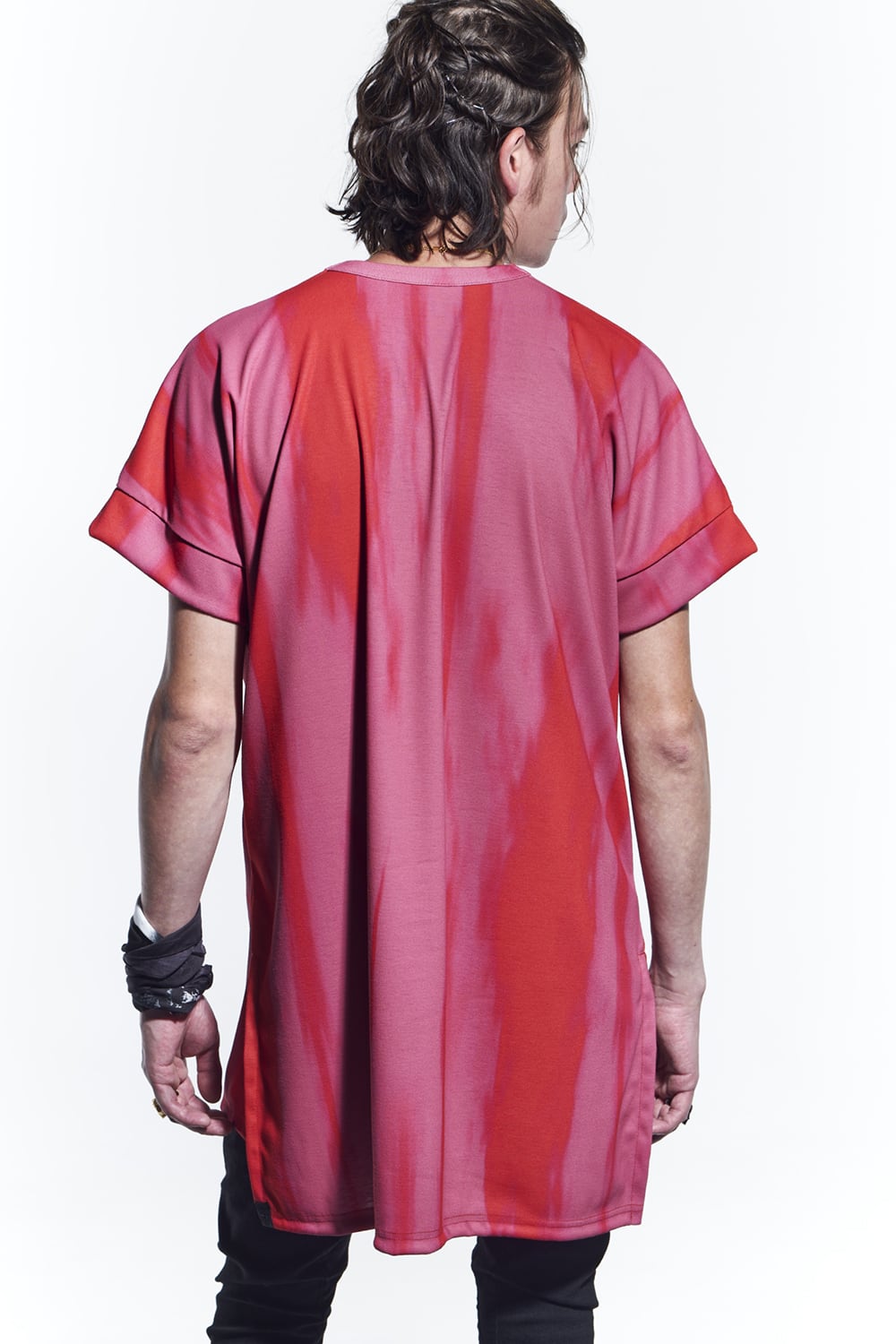 Drop Shoulder T-Shirts Pink