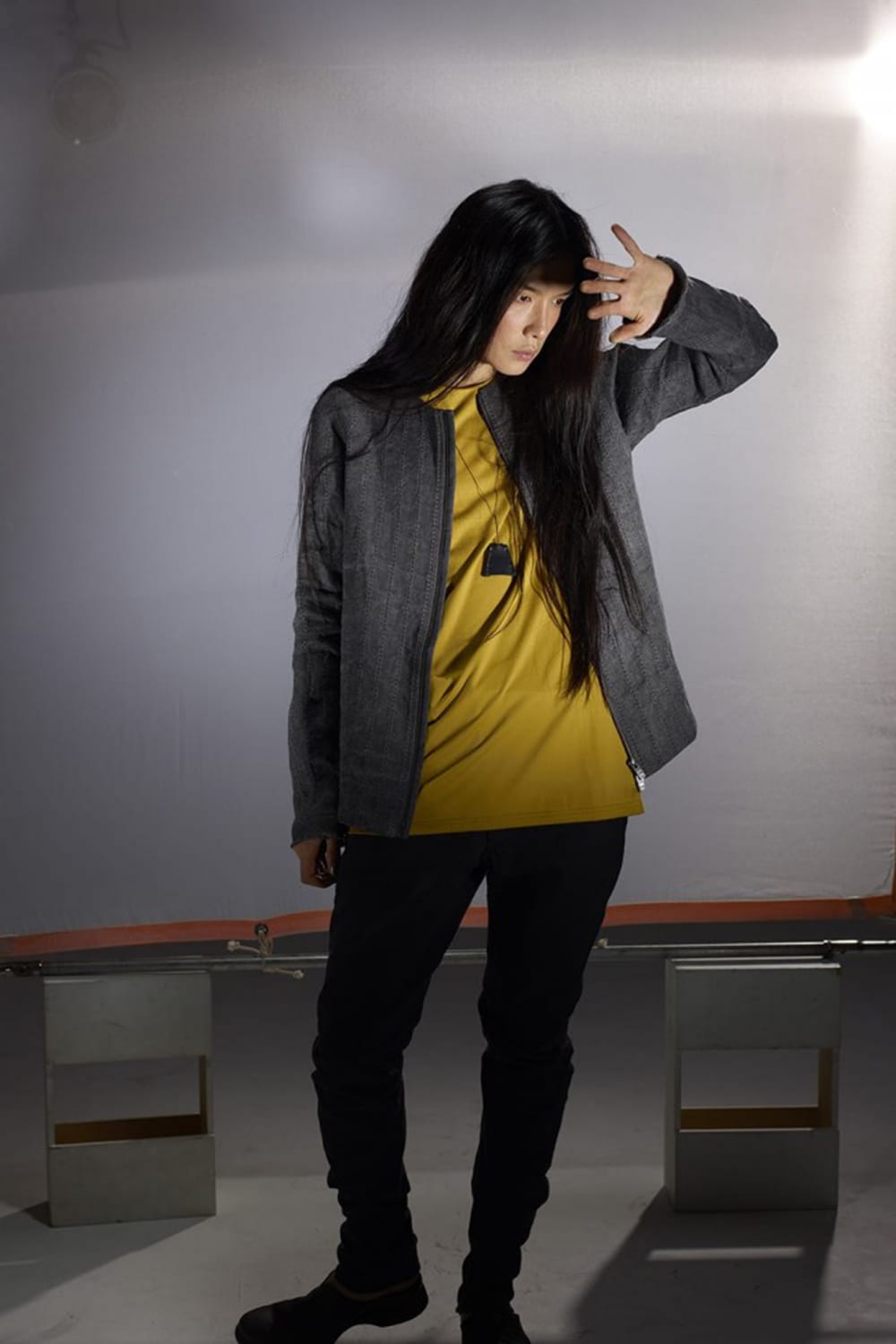 Sandal Guidi Horse - Navy