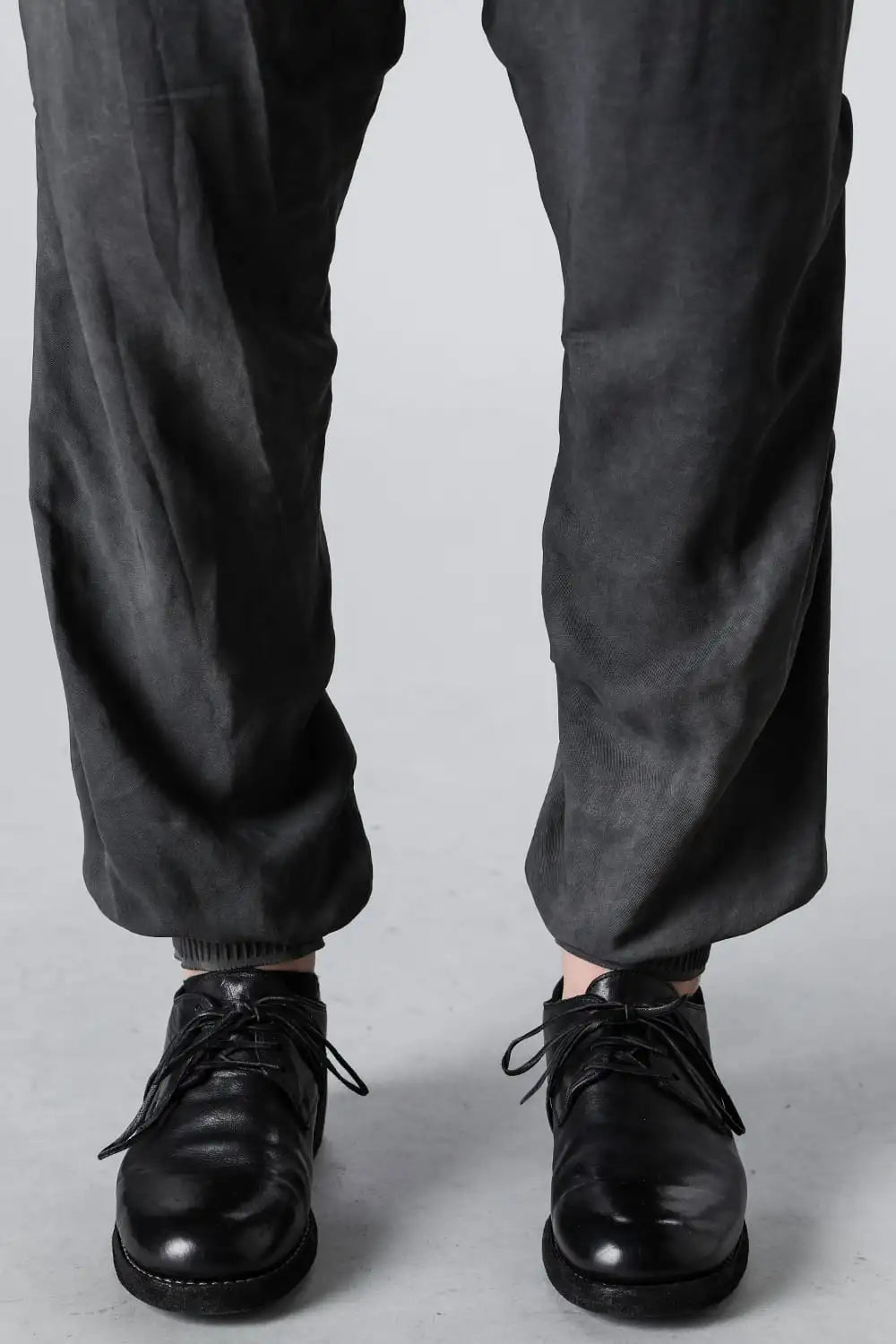 Jogger pants High twist viscose