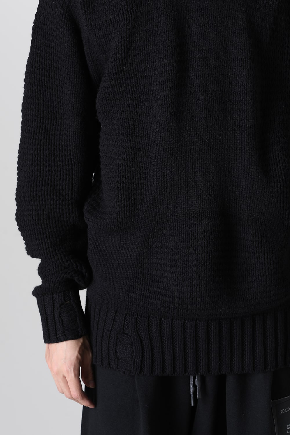 3GG Gough & Basic Switching Knit Pull Over Knit