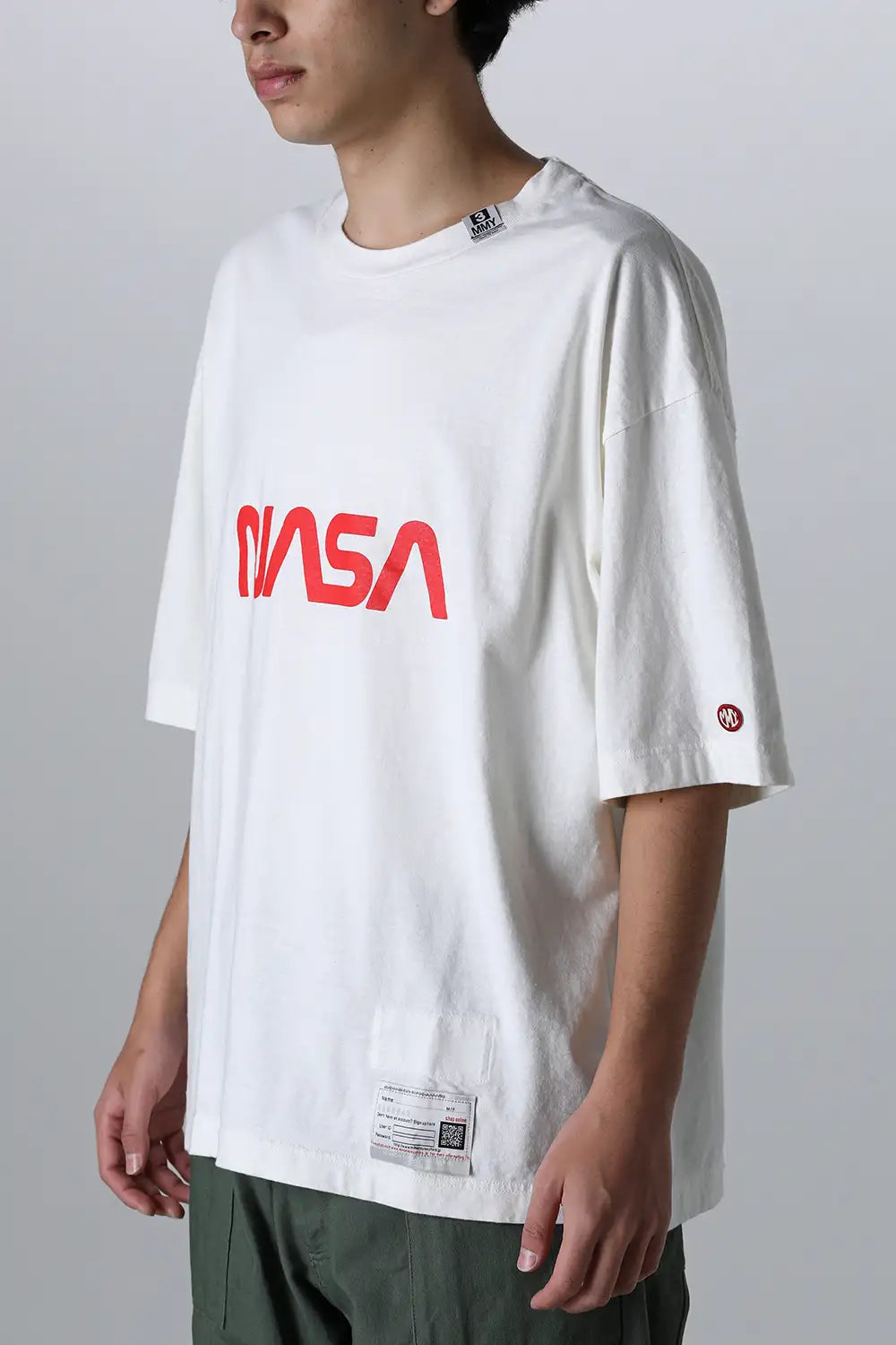 NASA Printed Tee White