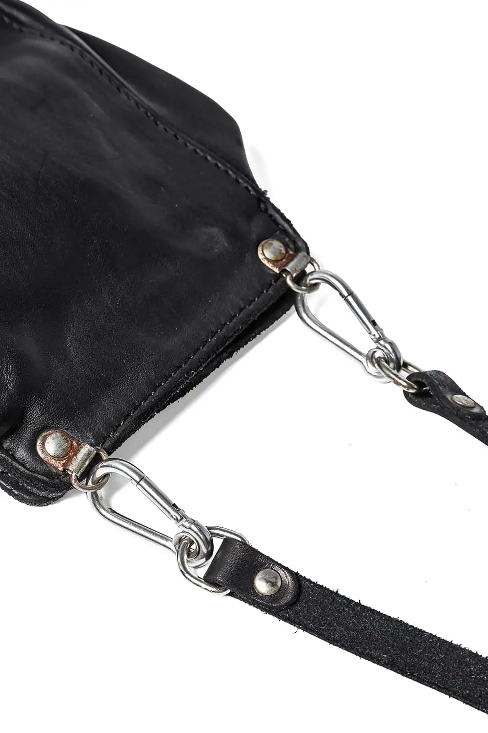 Mini Shoulder Bag Soft Horse Full Grain - RT02 Black