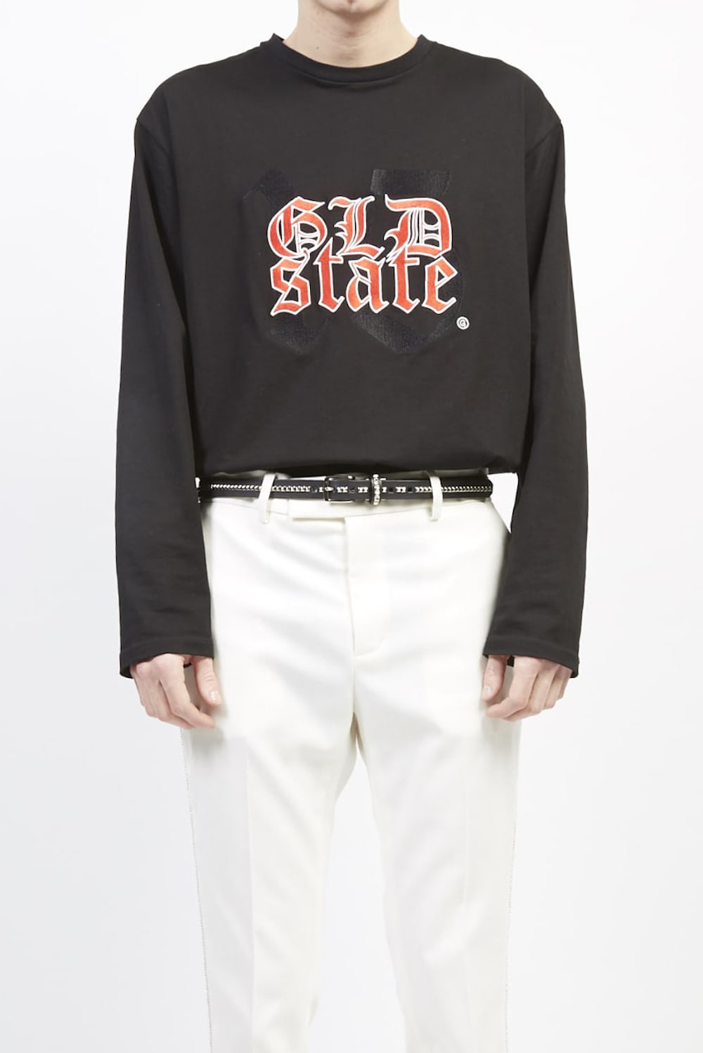 Long sleeve T-shirt (GLD state) Black
