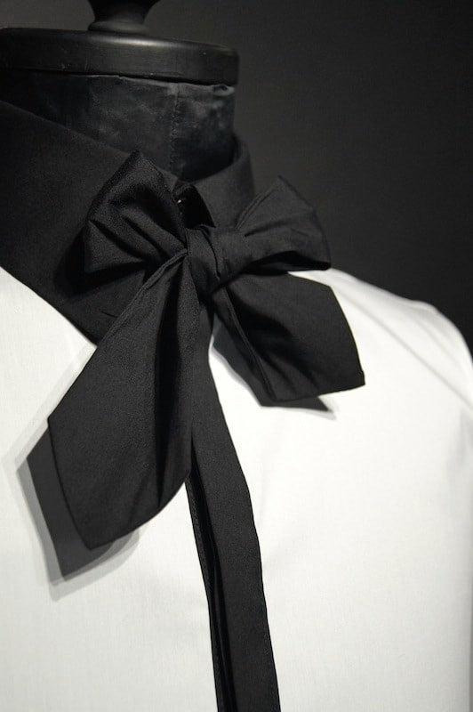 GalaabenD 16SS BASIC BroadCloth Stretch Shirt WHT×BLK