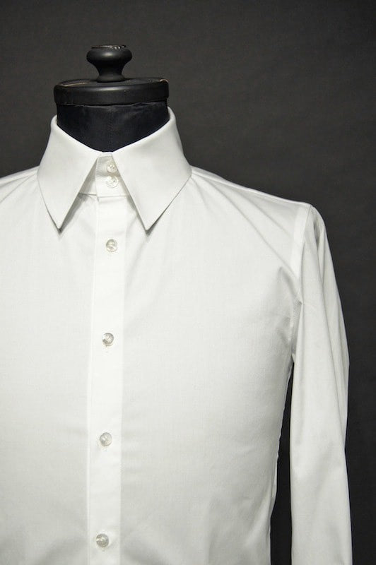 GalaabenD  16SS BASIC Broadcloth Stretch Shirt WHITE
