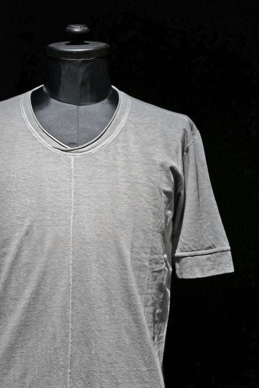 The Viridi-anne  16SS Cold dye cut sew S/S L.GRAY