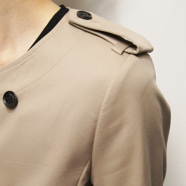GalaabenD 14PS C/Ly Gabardine Stretch Trench Coat