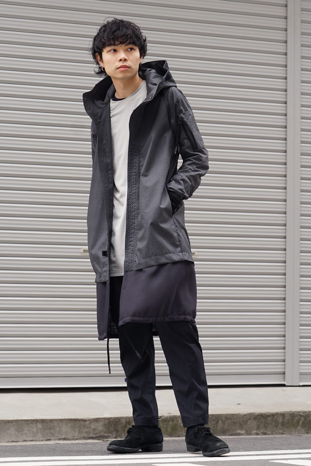 Coat Cotton Poplin Reflector