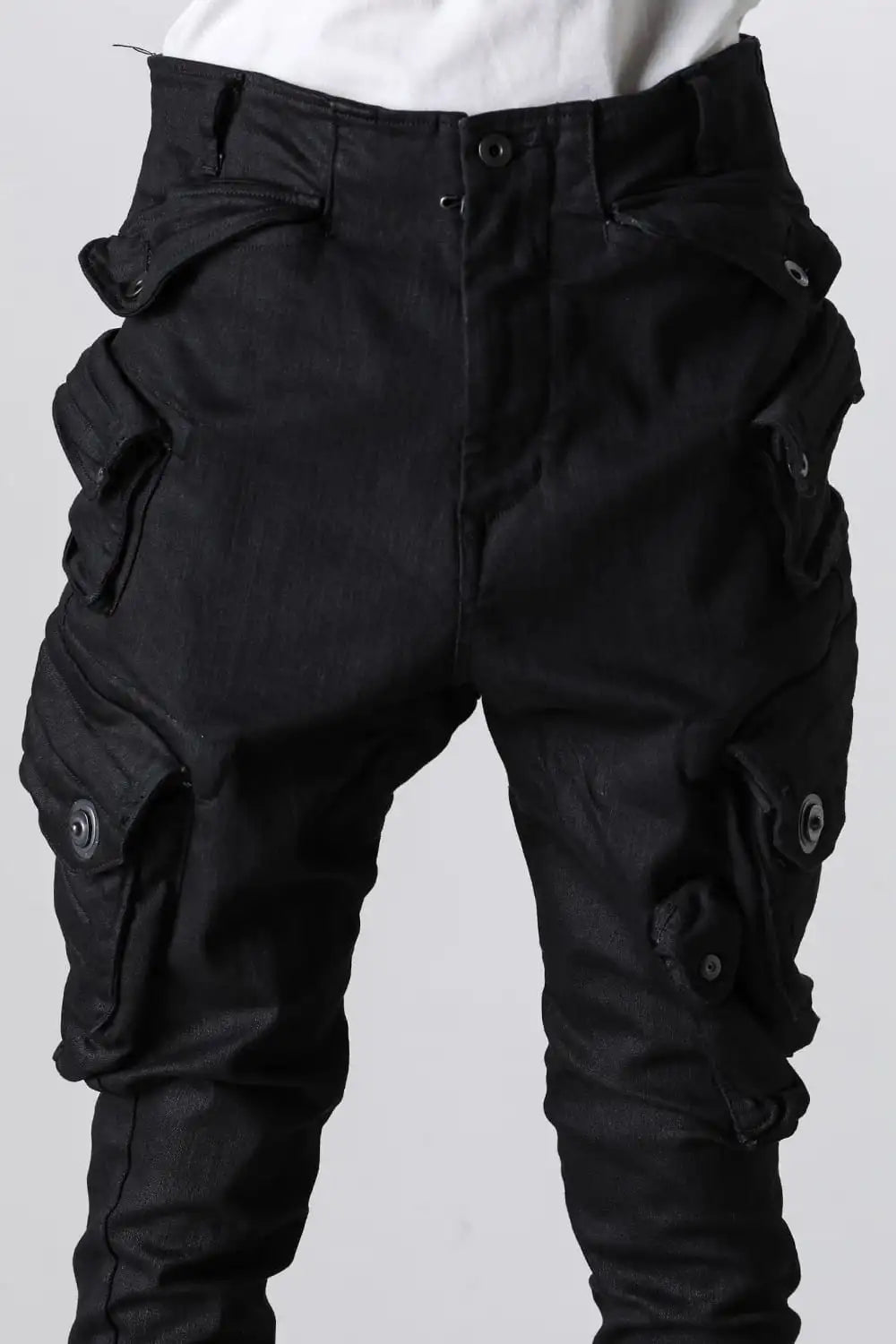 10.5oz Stretch Denim Gas Mask Skinny Pants