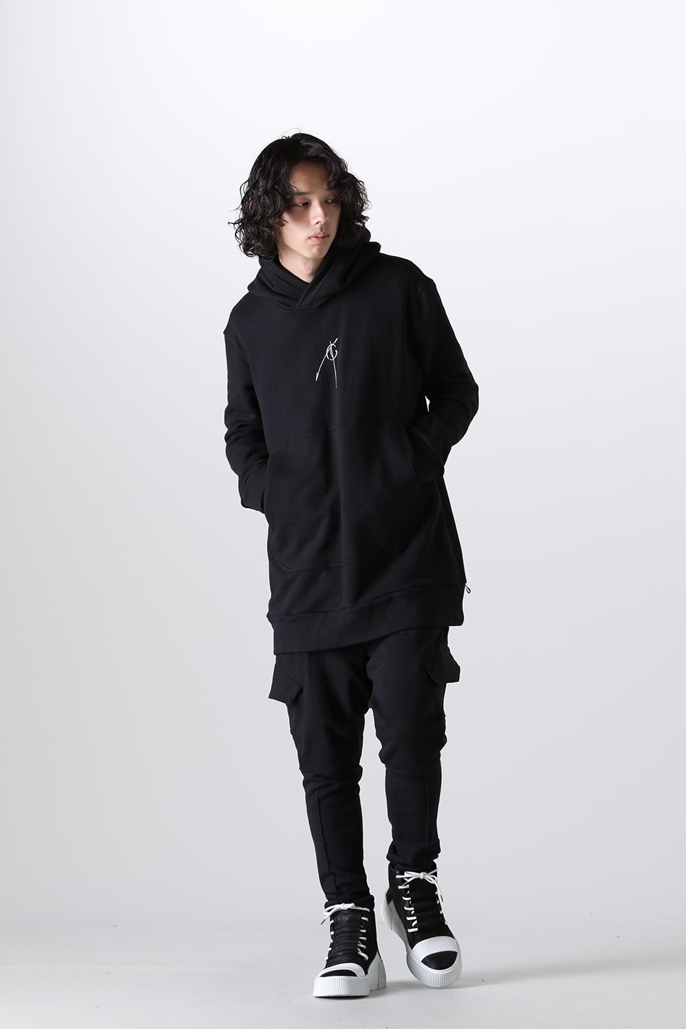 Easy Saruel Pants Black